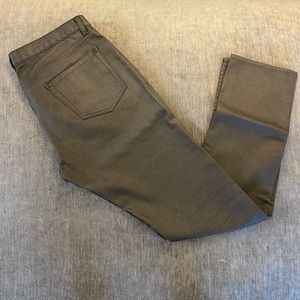 JOHN VARVATOS mens coated denim jean